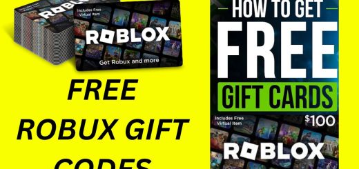 Free Roblox Gift Card Codes