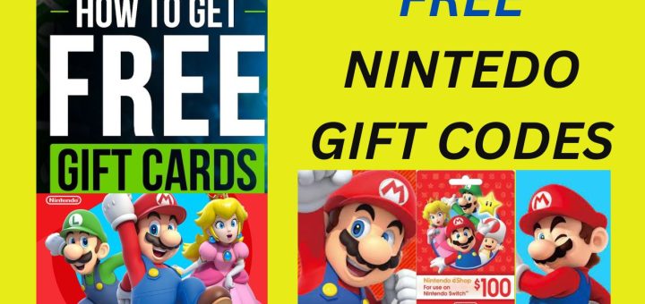 Free Nintendo eShop Gift Card Codes