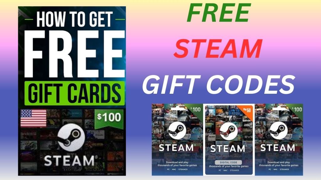 Free Steam Gift Card Codes