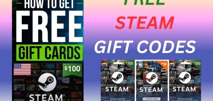 Free Steam Gift Card Codes